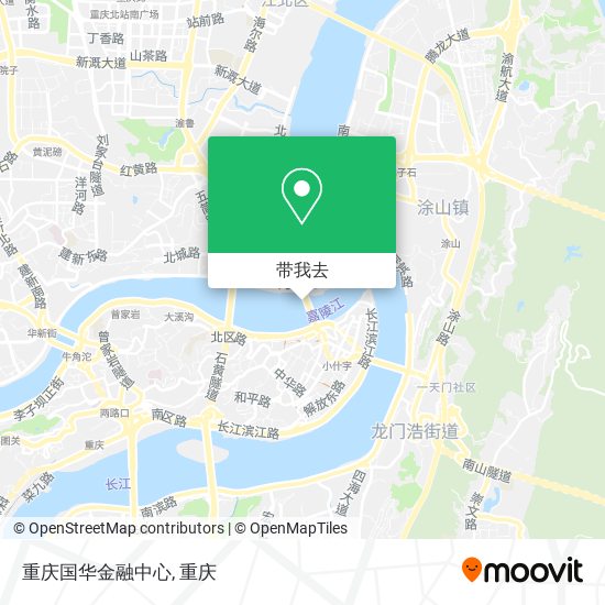 重庆国华金融中心地图