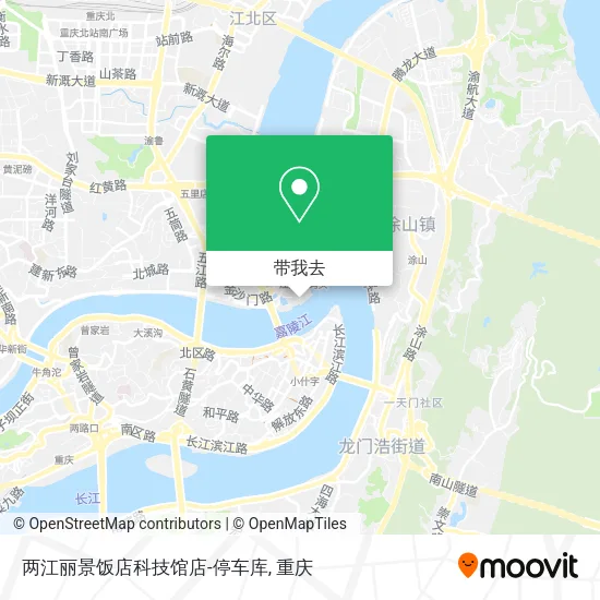 两江丽景饭店科技馆店-停车库地图