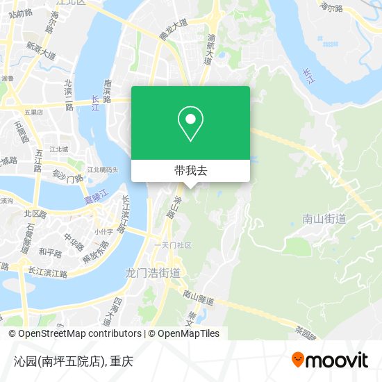 沁园(南坪五院店)地图