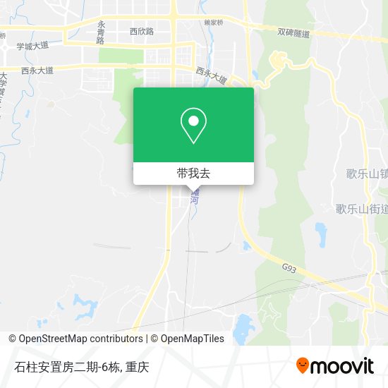 石柱安置房二期-6栋地图