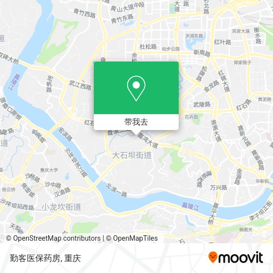 勤客医保药房地图