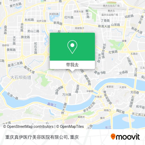 重庆真伊医疗美容医院有限公司地图