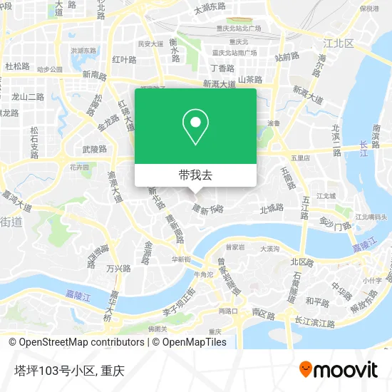 塔坪103号小区地图