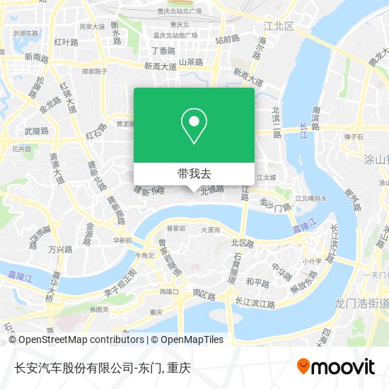 长安汽车股份有限公司-东门地图