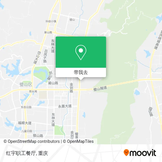 红宇职工餐厅地图