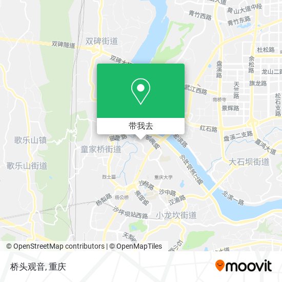 桥头观音地图