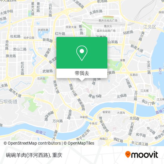 碗碗羊肉(洋河西路)地图