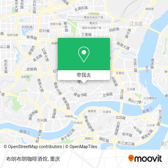 布朗布朗咖啡酒馆地图