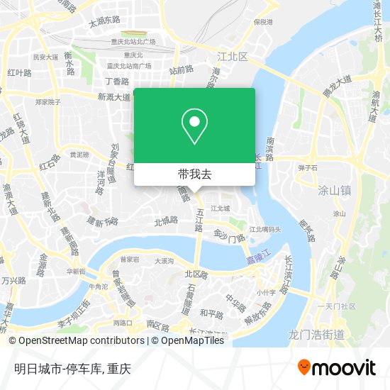 明日城市-停车库地图