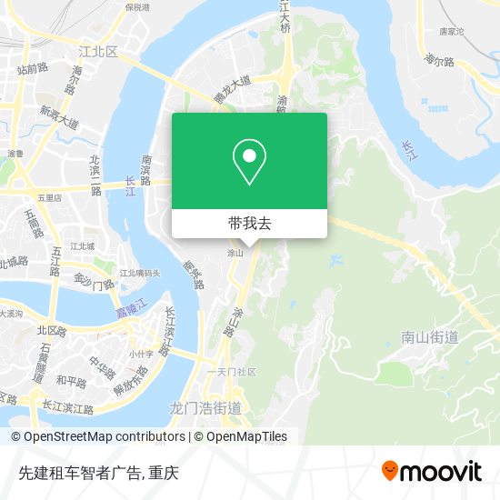先建租车智者广告地图