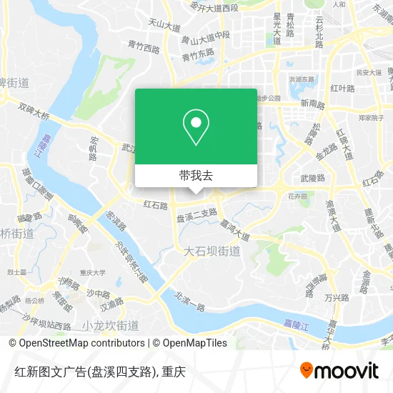 红新图文广告(盘溪四支路)地图