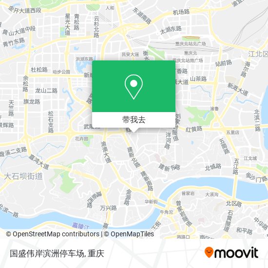 国盛伟岸滨洲停车场地图