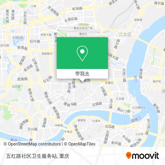 五红路社区卫生服务站地图