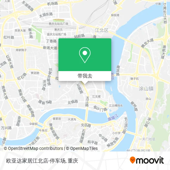 欧亚达家居江北店-停车场地图
