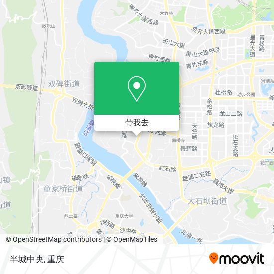 半城中央地图