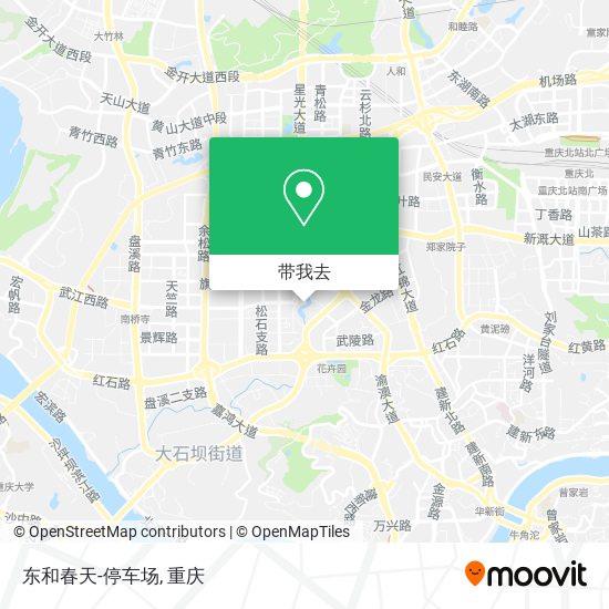 东和春天-停车场地图