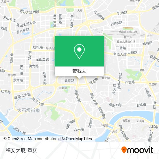福安大厦地图