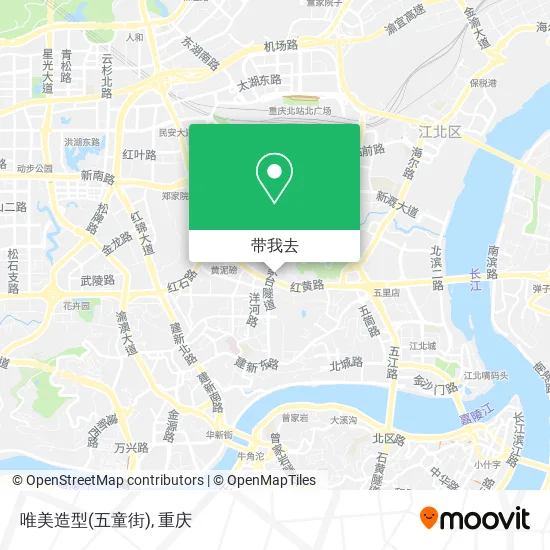 唯美造型(五童街)地图