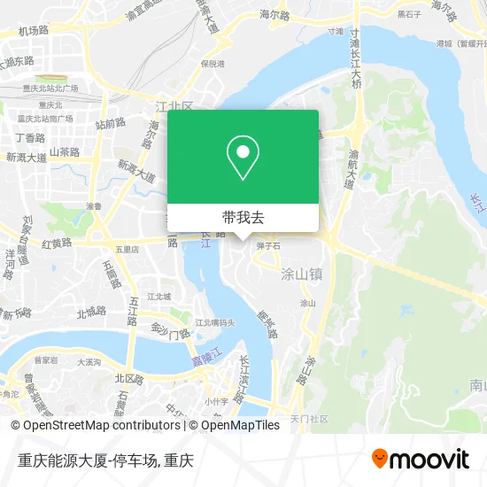 重庆能源大厦-停车场地图