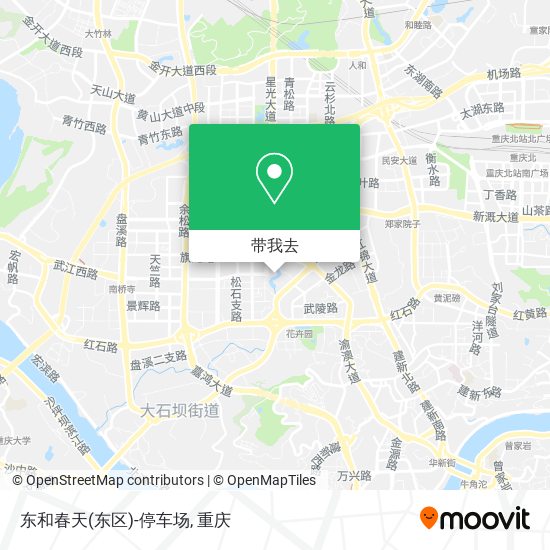 东和春天(东区)-停车场地图