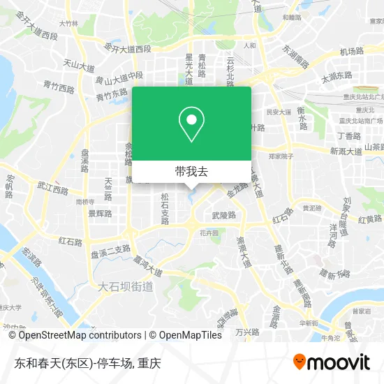 东和春天(东区)-停车场地图