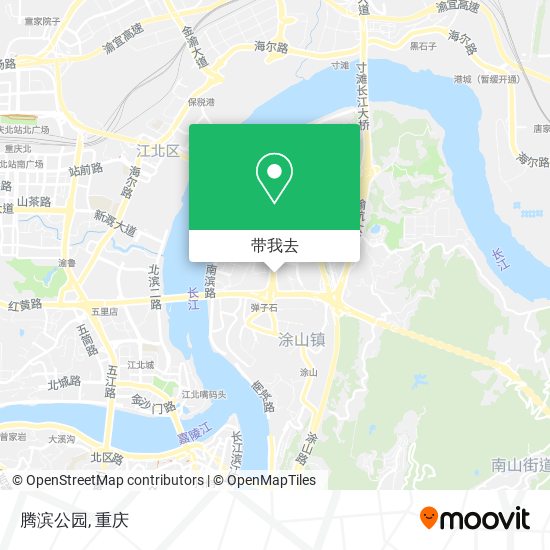 腾滨公园地图