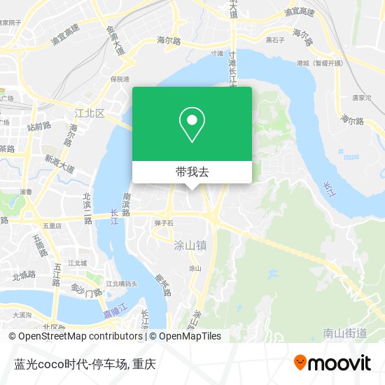 蓝光coco时代-停车场地图