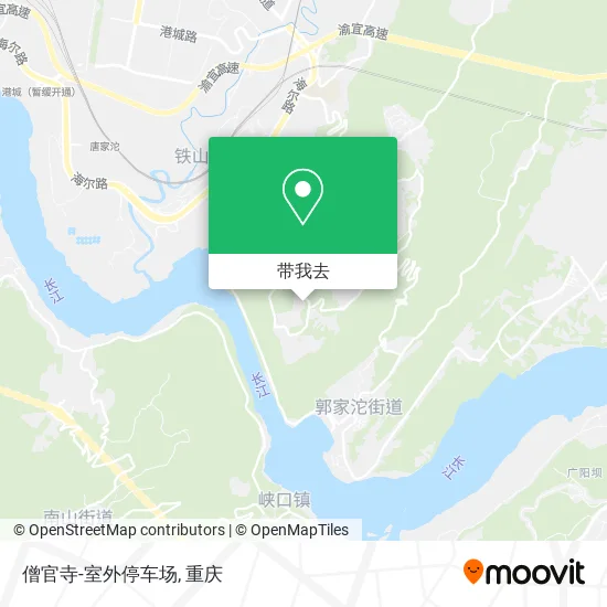 僧官寺-室外停车场地图