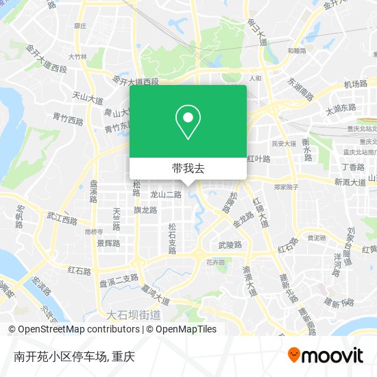 南开苑小区停车场地图