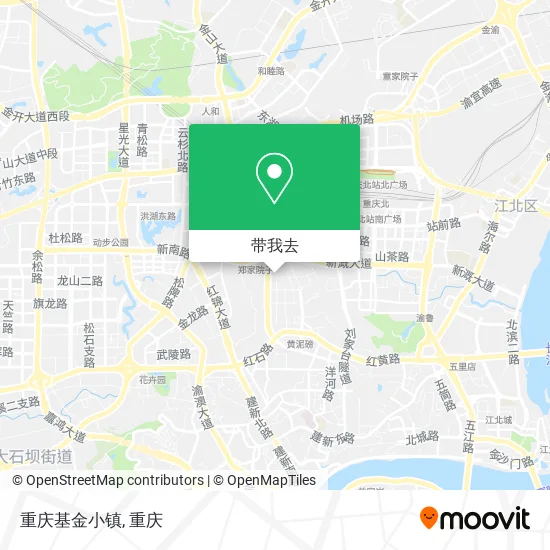 重庆基金小镇地图