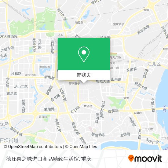 德庄喜之味进口商品精致生活馆地图