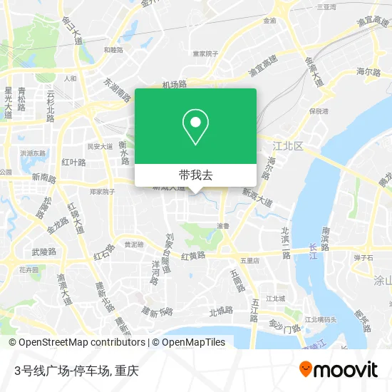 3号线广场-停车场地图