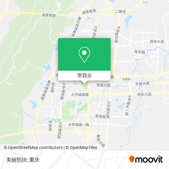 美丽熙街地图