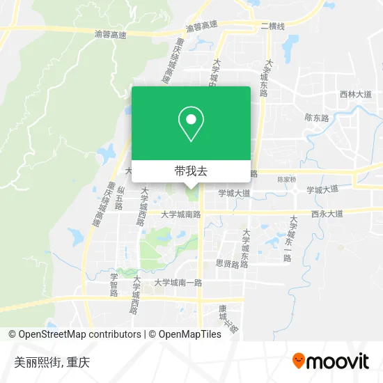美丽熙街地图