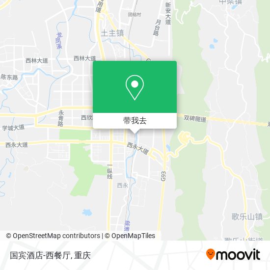 国宾酒店-西餐厅地图