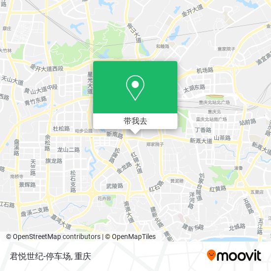 君悦世纪-停车场地图
