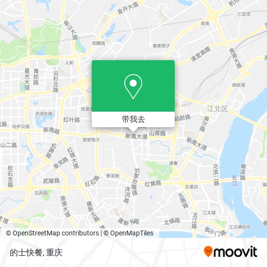 的士快餐地图