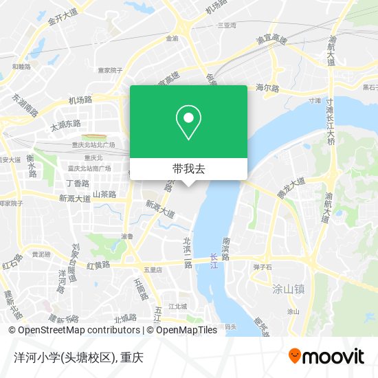 洋河小学(头塘校区)地图
