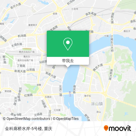 金科廊桥水岸-5号楼地图