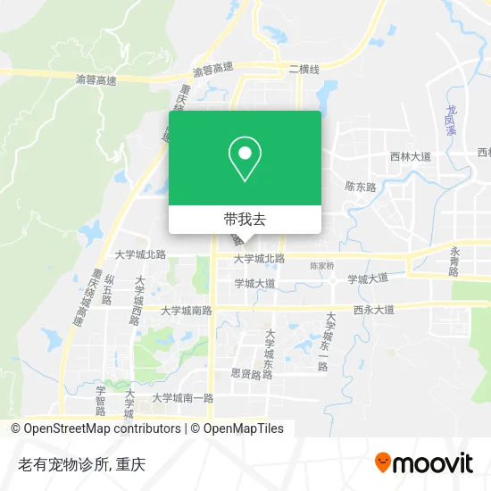 老有宠物诊所地图