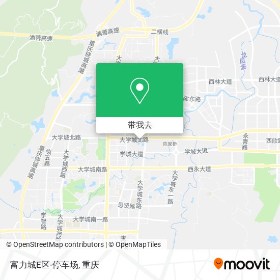 富力城E区-停车场地图