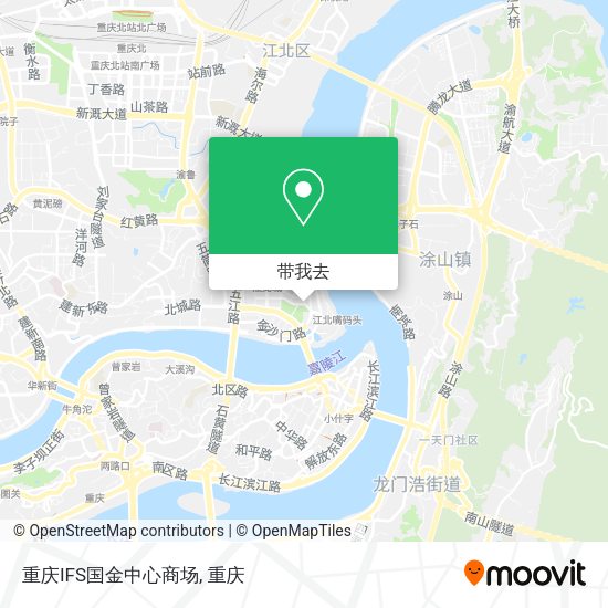 重庆IFS国金中心商场地图