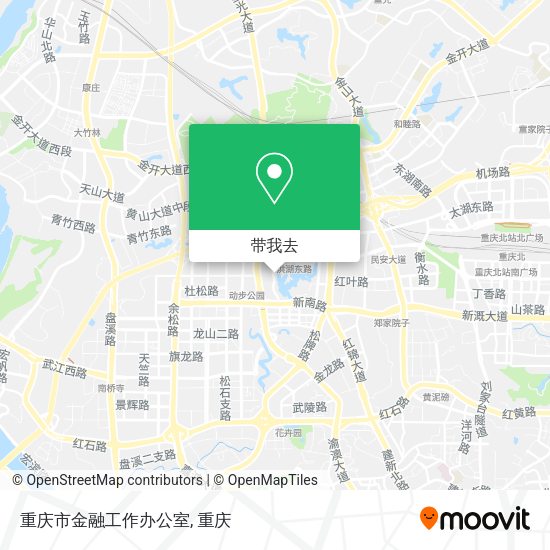 重庆市金融工作办公室地图