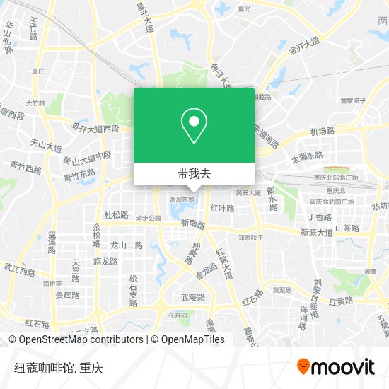 纽蔻咖啡馆地图