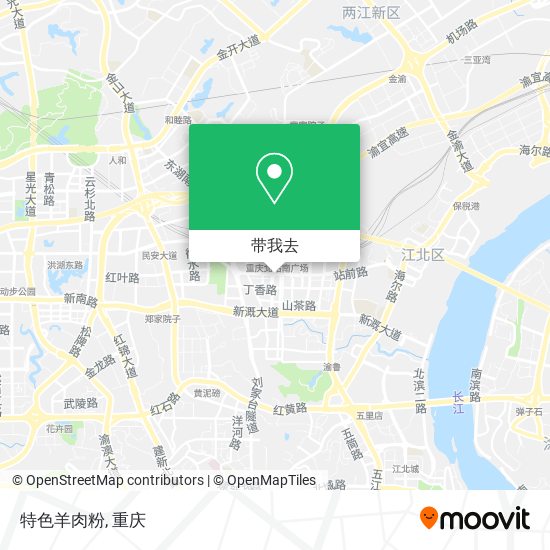 特色羊肉粉地图