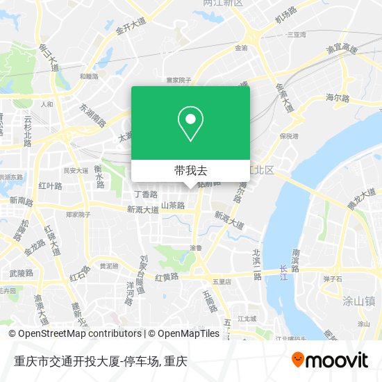 重庆市交通开投大厦-停车场地图