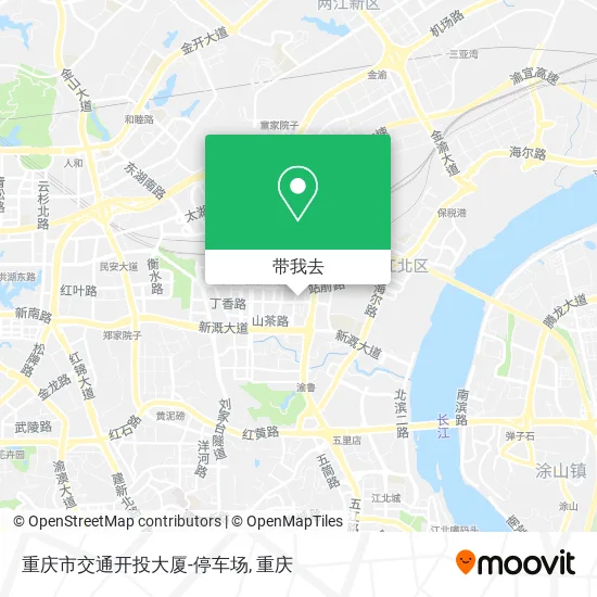 重庆市交通开投大厦-停车场地图
