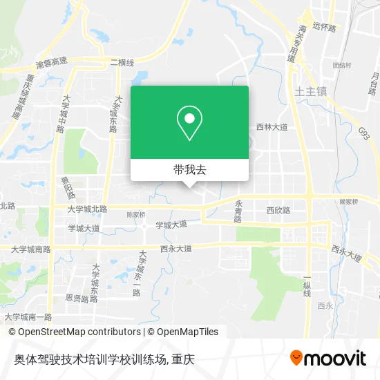 奥体驾驶技术培训学校训练场地图