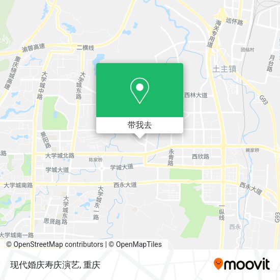 现代婚庆寿庆演艺地图
