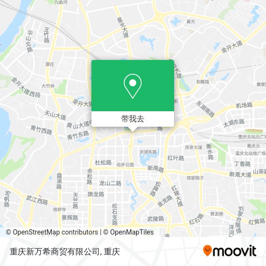 重庆新万希商贸有限公司地图